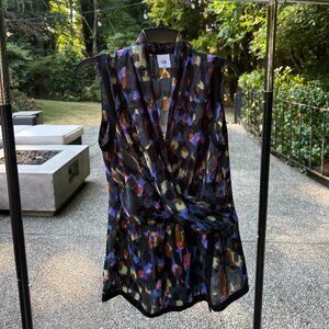 Cabi Colorful Sleeveless Blouse